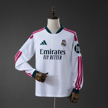 R. Madrid 26/27 Home Long Sleeve Fan V. Jersey